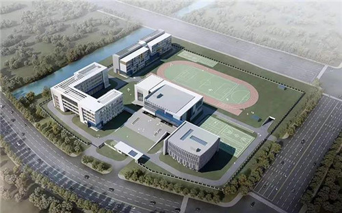 安惠董事长随同andrew fitzmaurice视察诺德安达南通国际双语学校施工
