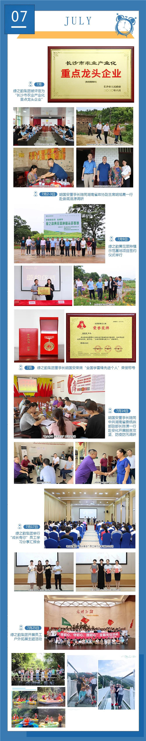 敬过往 致未来｜2020绿之韵大事记