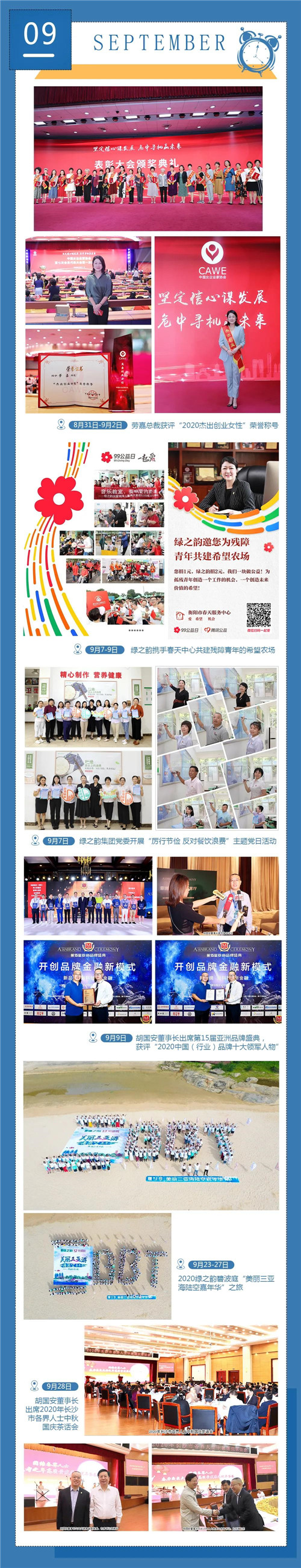 敬过往 致未来｜2020绿之韵大事记