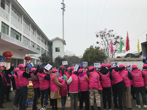 罗麦启明公益社会关爱活动走进浙江菱湖镇